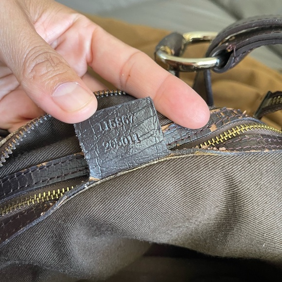 Gucci Cream and Brown Shoulder Bag - Picture 8 of 8